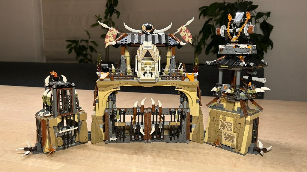 LEGO Ninjago 70655 Drakenkuil, Lego, Ophalen of Verzenden, Zo goed als nieuw, Inclusief instructies