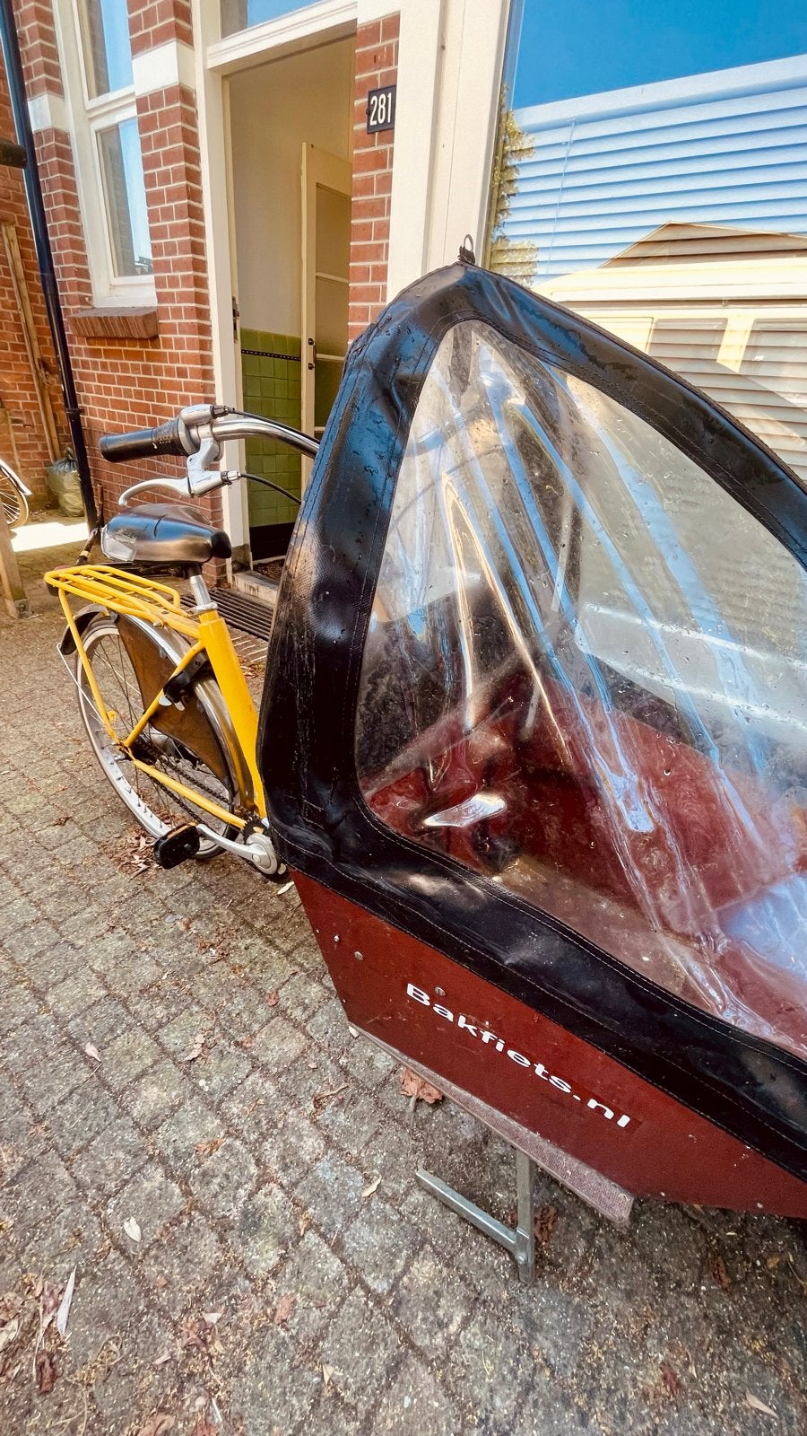 Bakfiets met versnellingen - trapt licht, Fietsen en Brommers, Ophalen, Gebruikt, Goederen, Overige merken