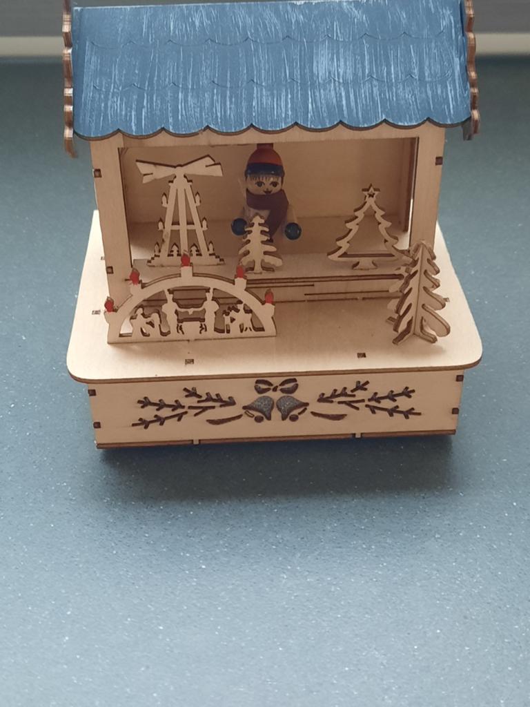 Houten kerst tafereel, Diversen, Kerst, Ophalen of Verzenden