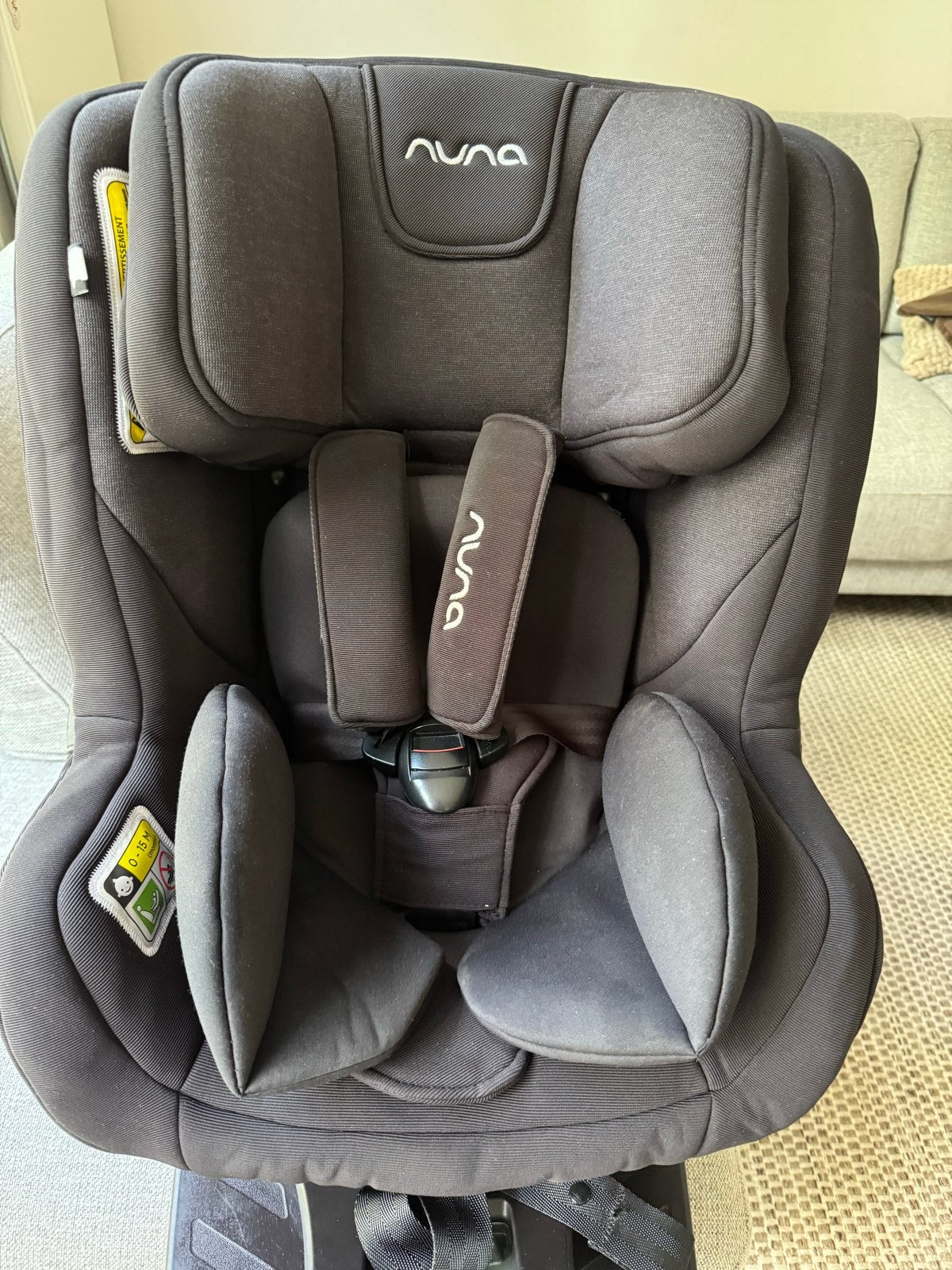 Super handige autostoel Nuna Rebl Plus incl. extra stoelhoes, Kinderen en Baby's, Autostoeltjes, 0 t/m 18 kg, Verstelbare rugleuning