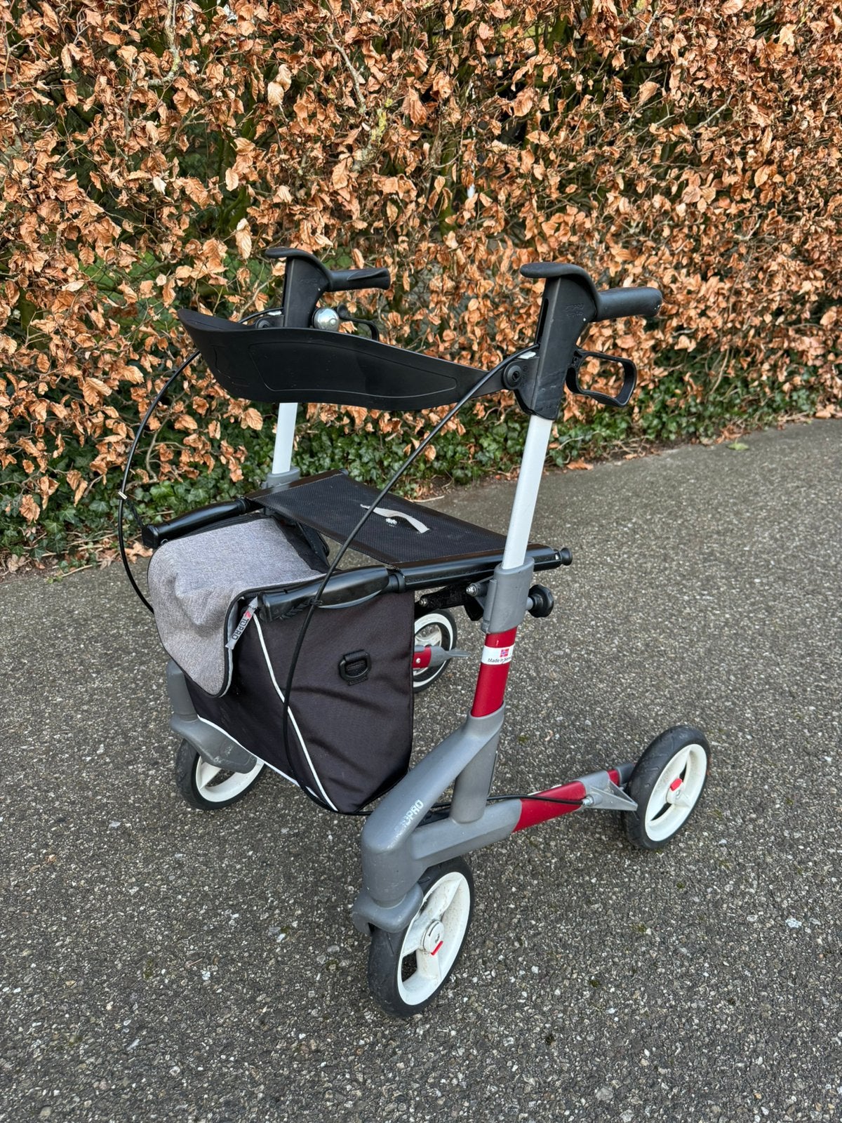 Rollator topro troja 5G S softbanden met tasje, Ophalen, Opvouwbaar, Gebruikt