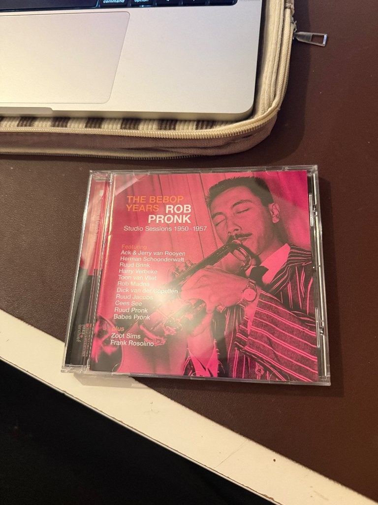 Rob Pronk - The Bebop Years, Ophalen of Verzenden, Zo goed als nieuw, Jazz, Album