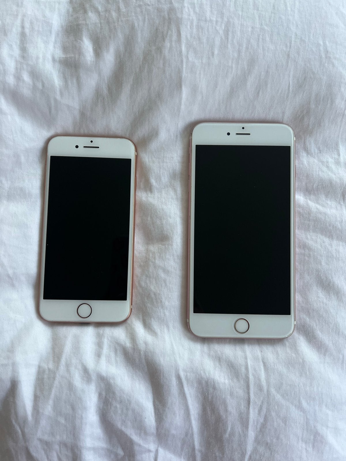 iPhone 6 Plus en iPhone 8 Roze met hoesjes, Ophalen, Gebruikt, 64 GB, Zonder abonnement