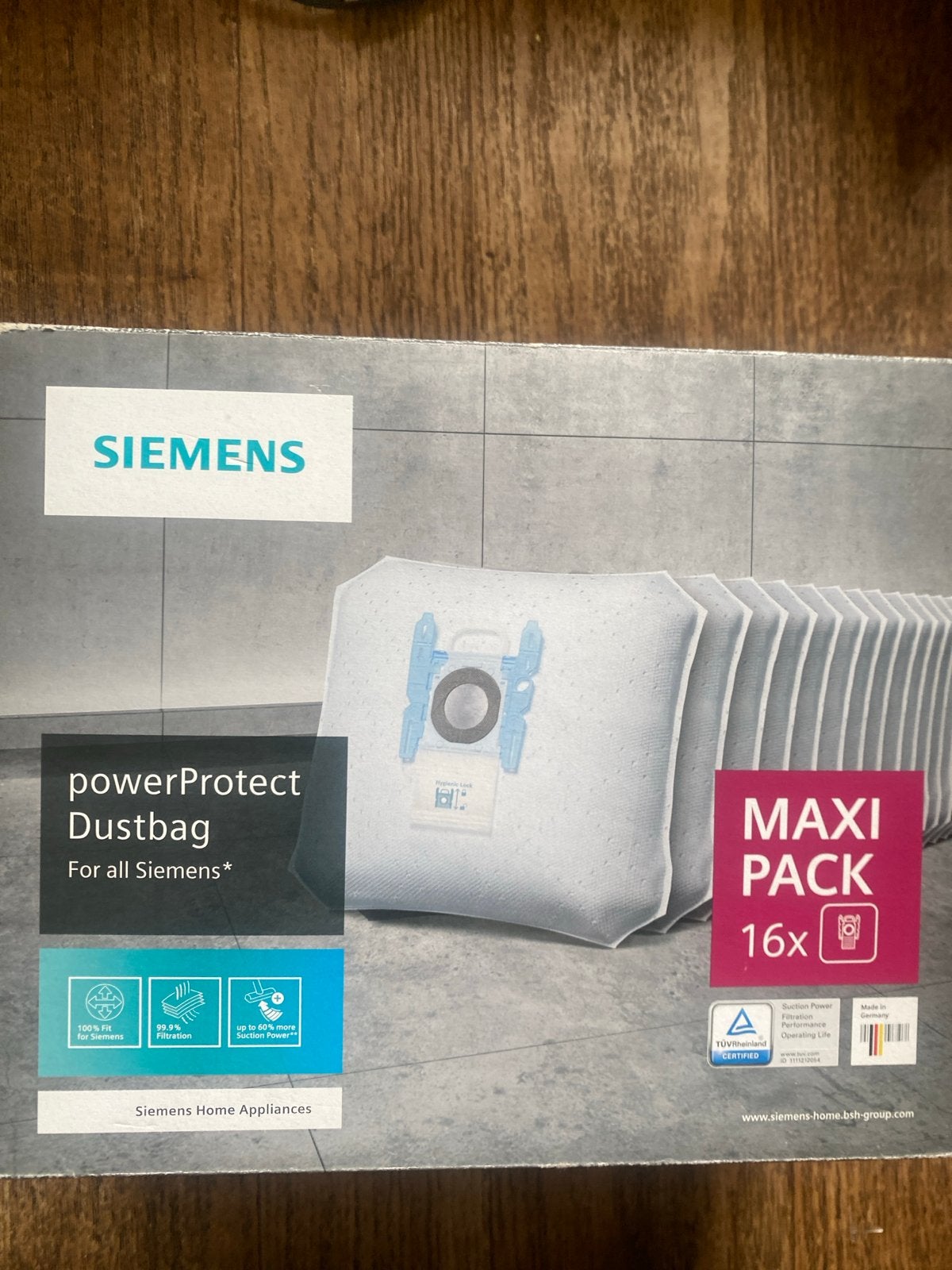 Siemens powerProtect Stofzuigerzakken G ALL - 14 stuks, Witgoed en Apparatuur, Stofzuigers, Stofzak, Nieuw, Ophalen of Verzenden
