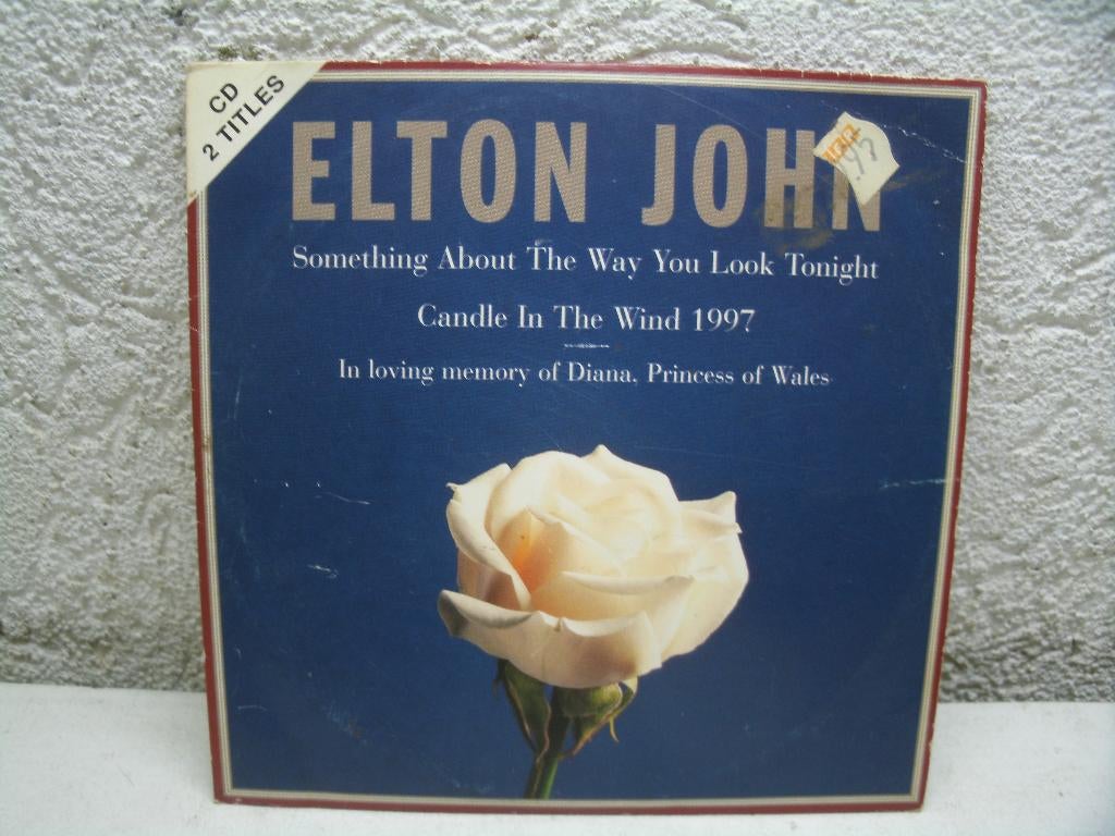 cd 161 elton john candle in the wind 1997, Ophalen of Verzenden, Gebruikt