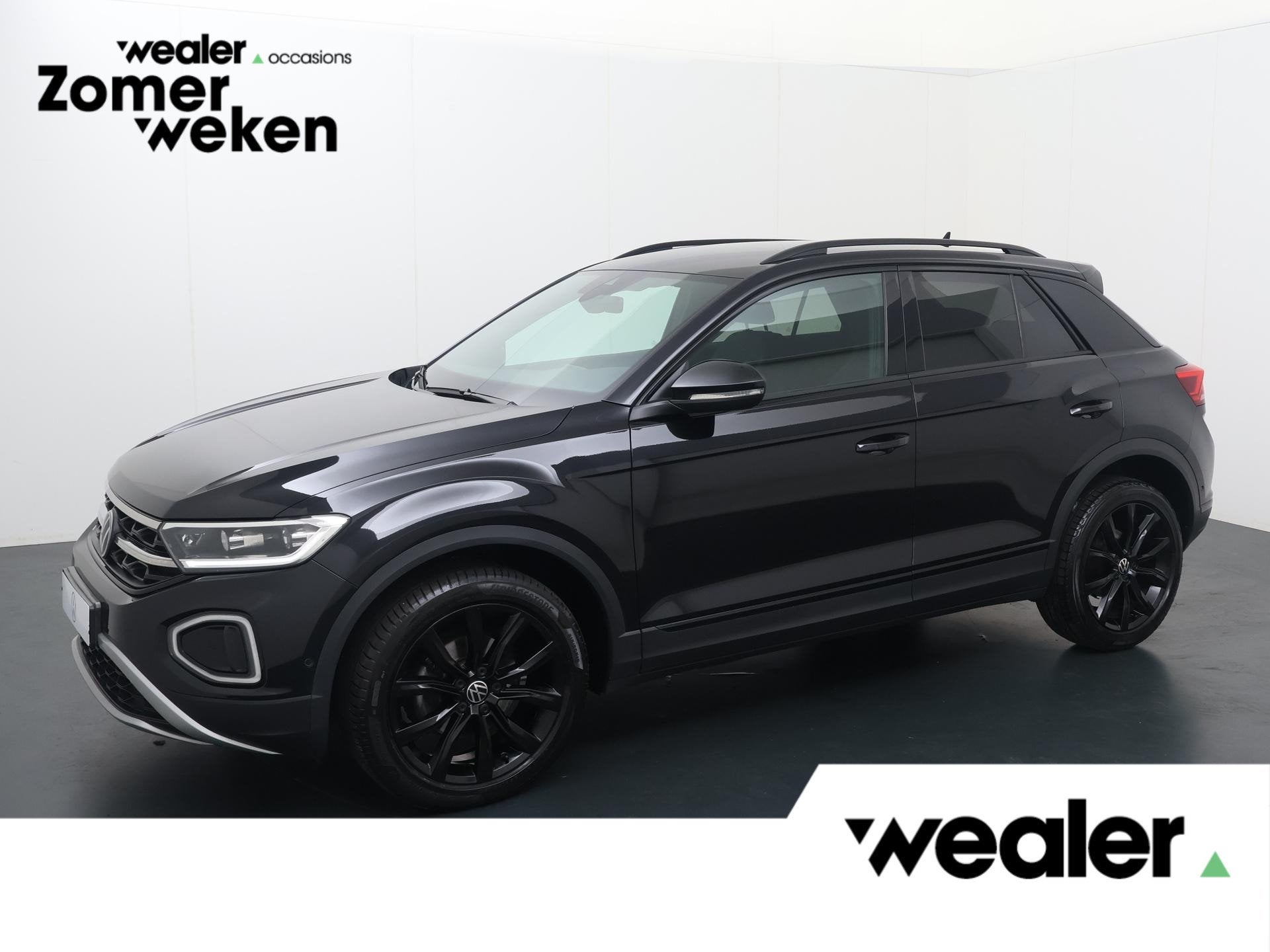 Volkswagen T-Roc 1.5 TSI Style | 150 PK | Adaptive cruise co, Auto's, Volkswagen, 12 maanden, Zwart, Bedrijf, Handgeschakeld