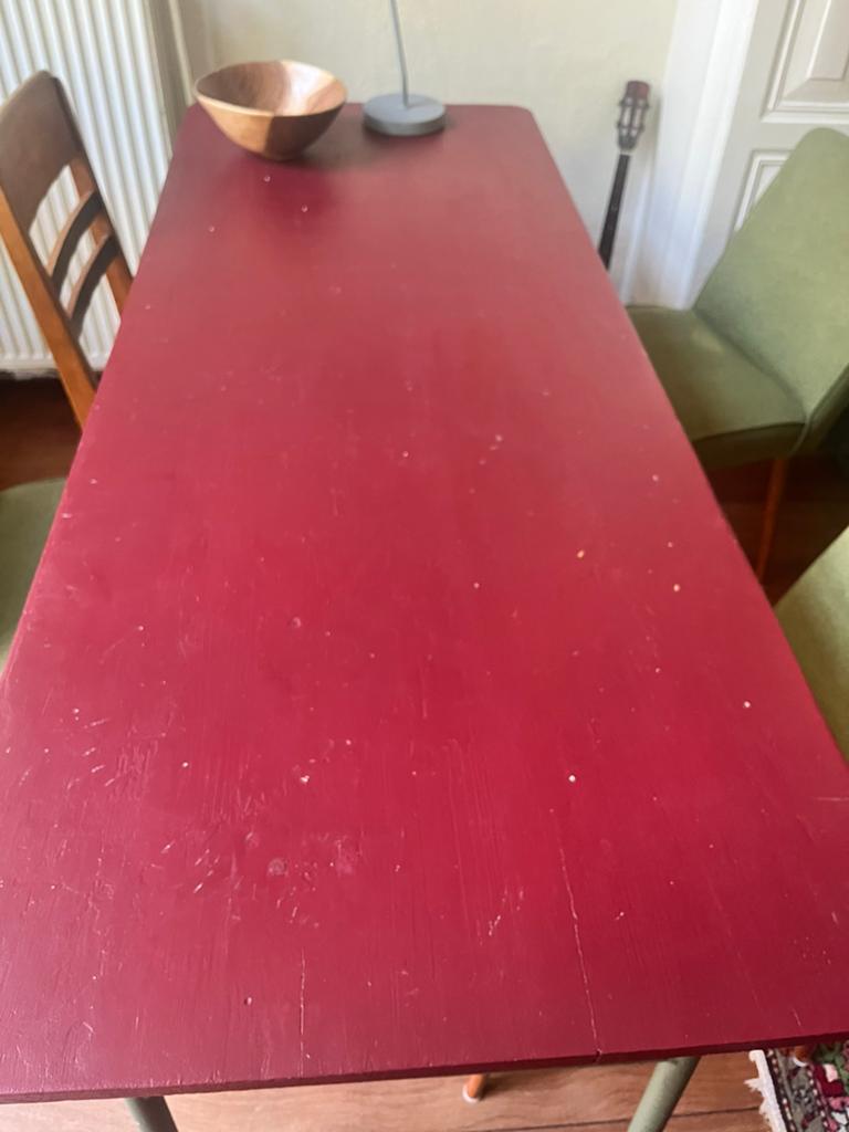 Vintage biertafel leger, Ophalen, Gebruikt, 50 tot 100 cm, 150 tot 200 cm