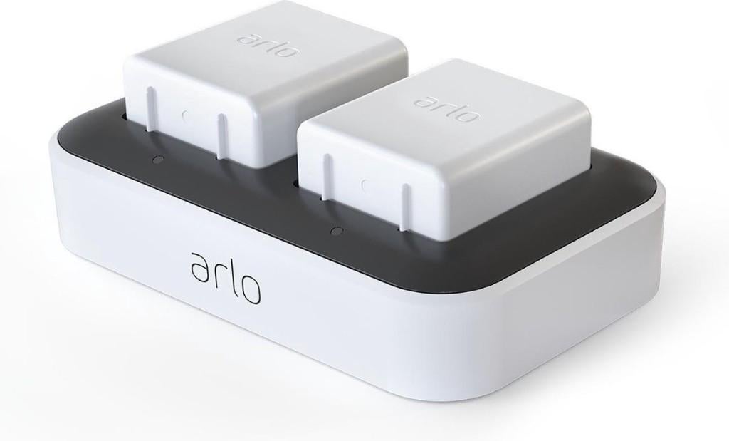 Arlo dual acculader (wit) - dual ACCULADER, Nieuw, Ophalen of Verzenden, Www.loods56.nl, X
