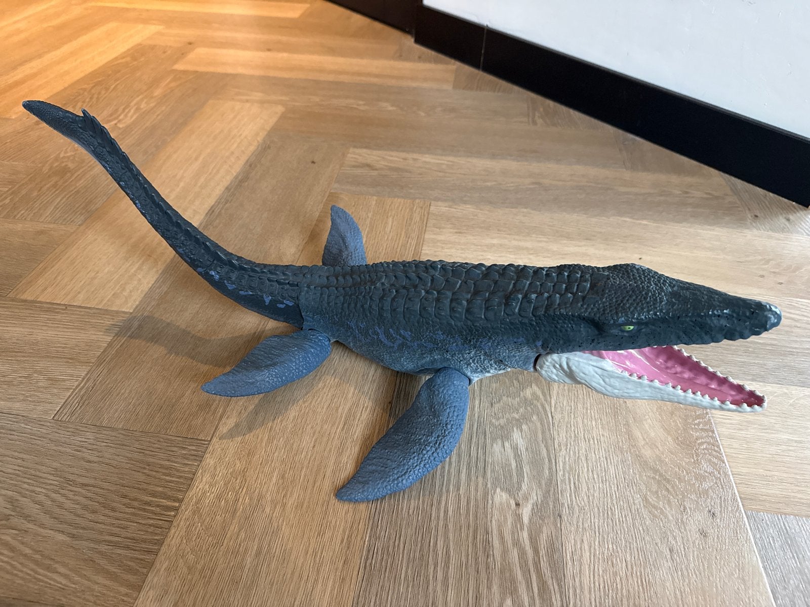 Jurassic World Mosasaurus speelfiguur, Ophalen of Verzenden, Gebruikt, Jongen of Meisje