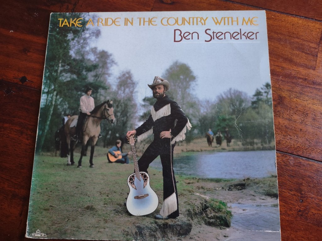 Lp - Ben Steneker - Take a ride in the country with me, Ophalen of Verzenden, Zo goed als nieuw, 12 inch