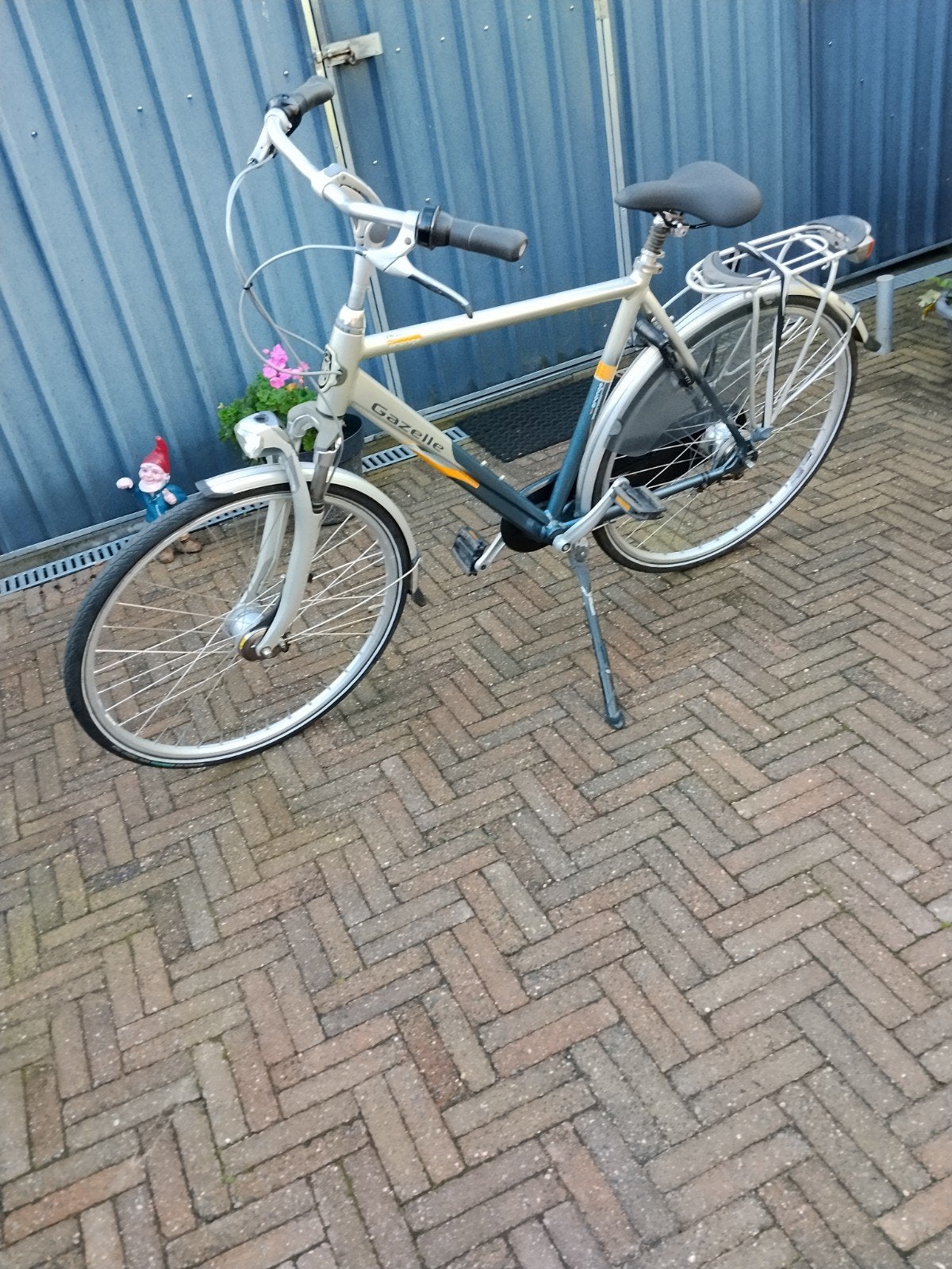 Gazelle Orange plus herenfiets 7 versnellingen frame 57cm, Ophalen, Gebruikt, Versnellingen, 57 tot 61 cm