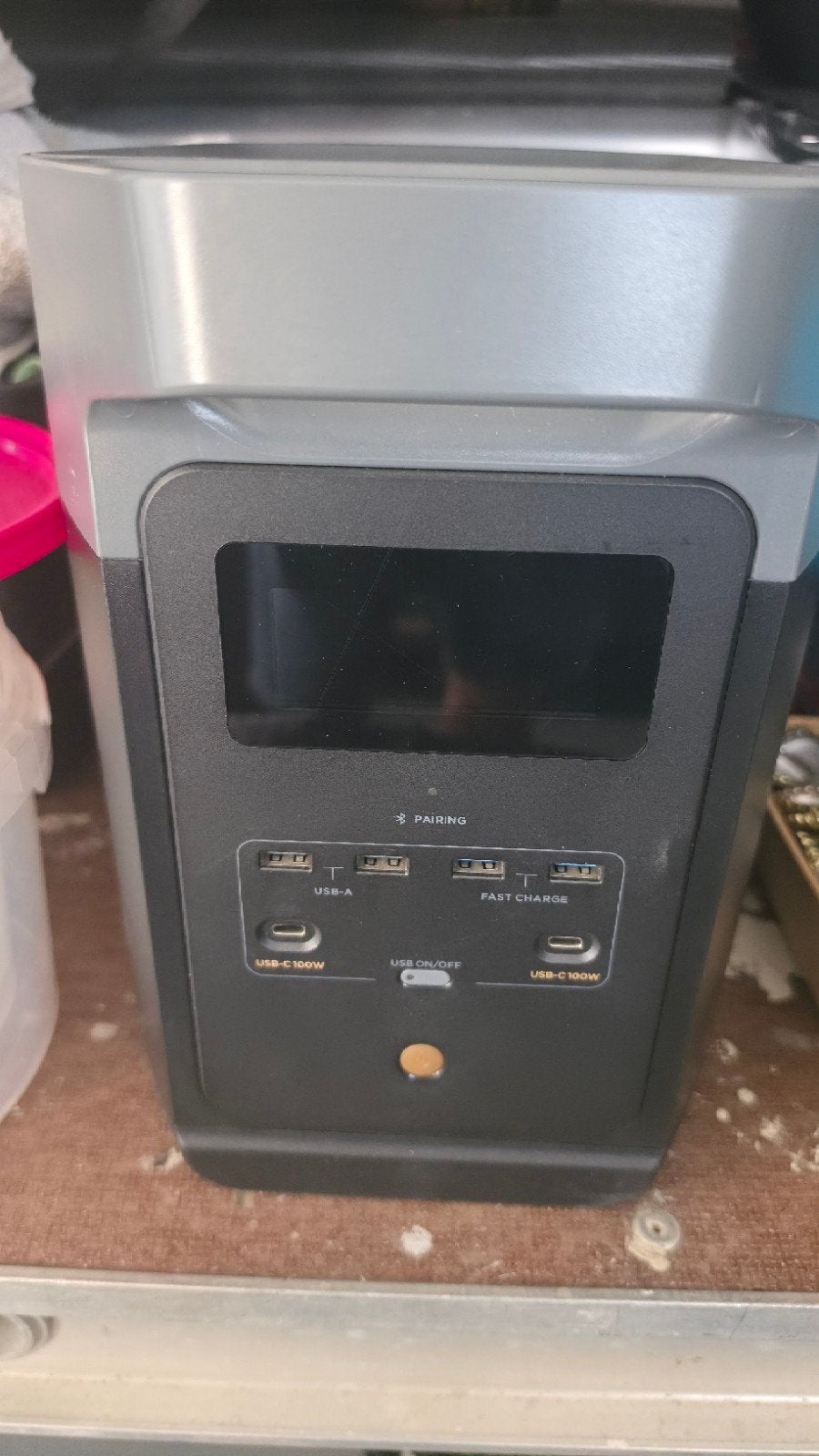 ecoflow delta 2, Ophalen, Zo goed als nieuw, Oplaadbaar