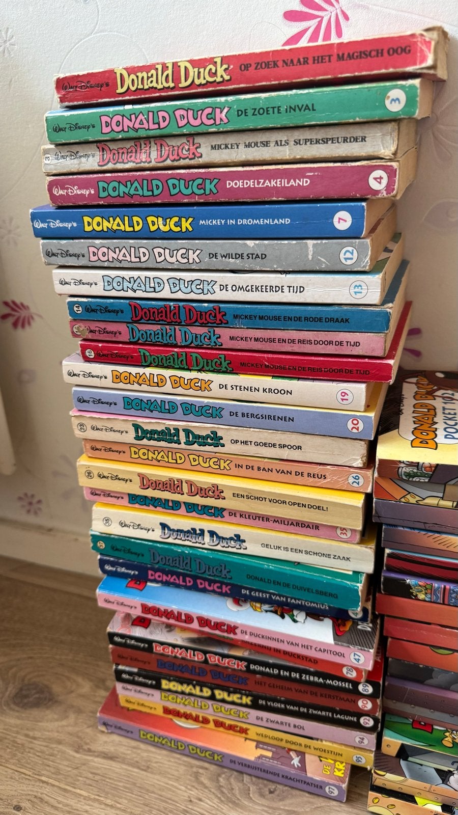 Grote collectie Donald Duck stripboeken, Meerdere stripboeken, Ophalen, Gelezen