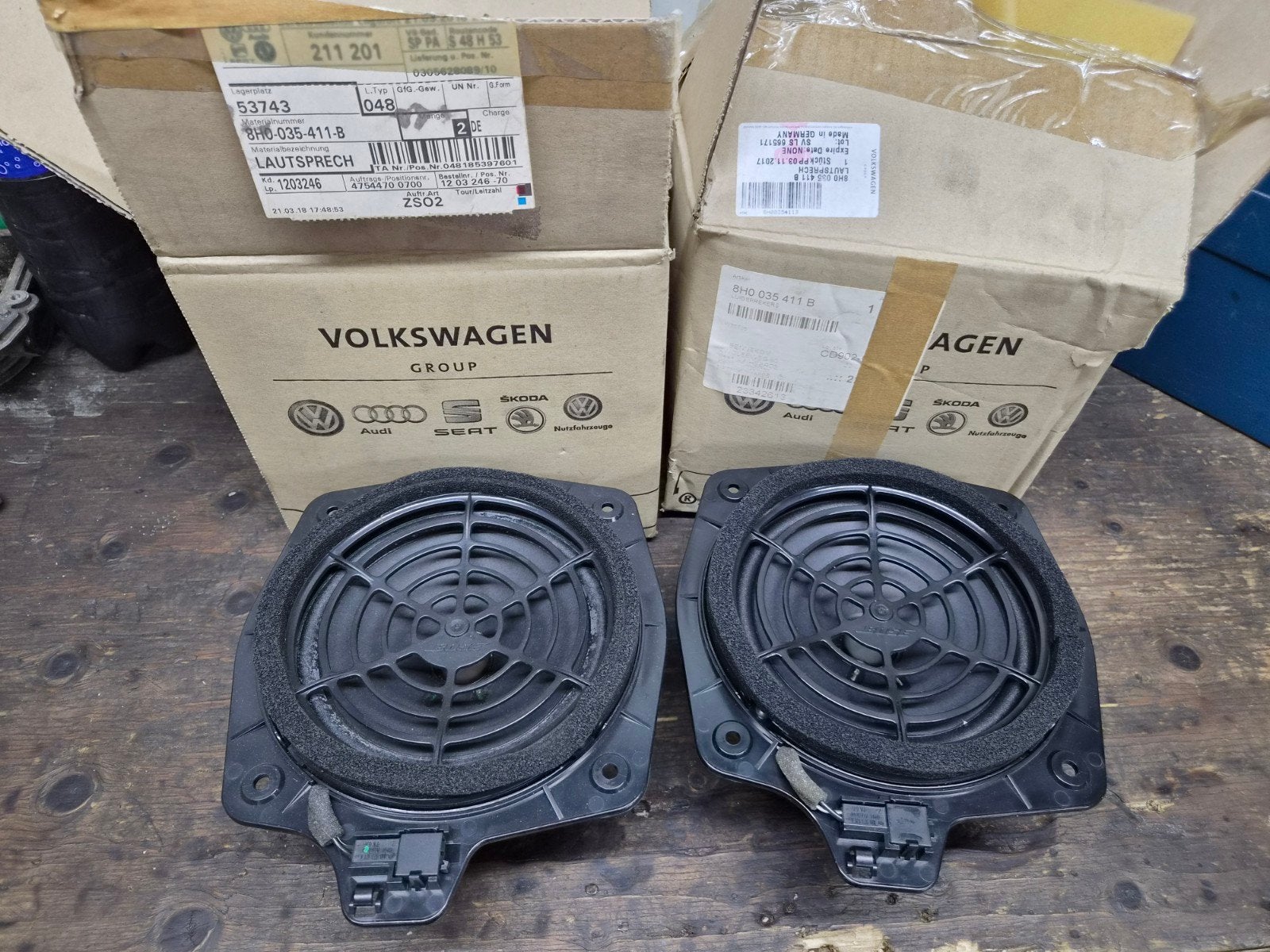 Originele Audi TT/A4/A3 luidsprekers Bosé NIEUW, Ophalen of Verzenden, Nieuw