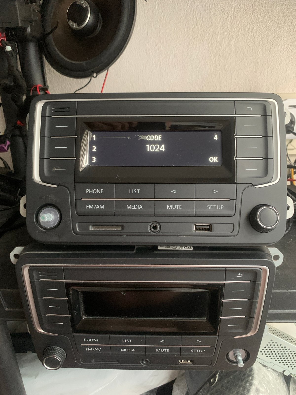Harman MIB Global Entry autoradio (VW, Skoda, Seat), Ophalen of Verzenden, Gebruikt