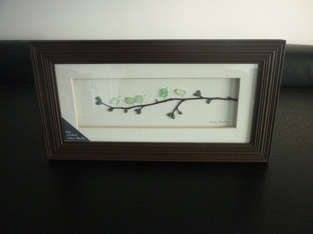 Five of a Kind / Sharon Nowlan / Pebble Art - NIEUW !!!, Gesigneerd, 38 cm, Nieuw, Ophalen of Verzenden