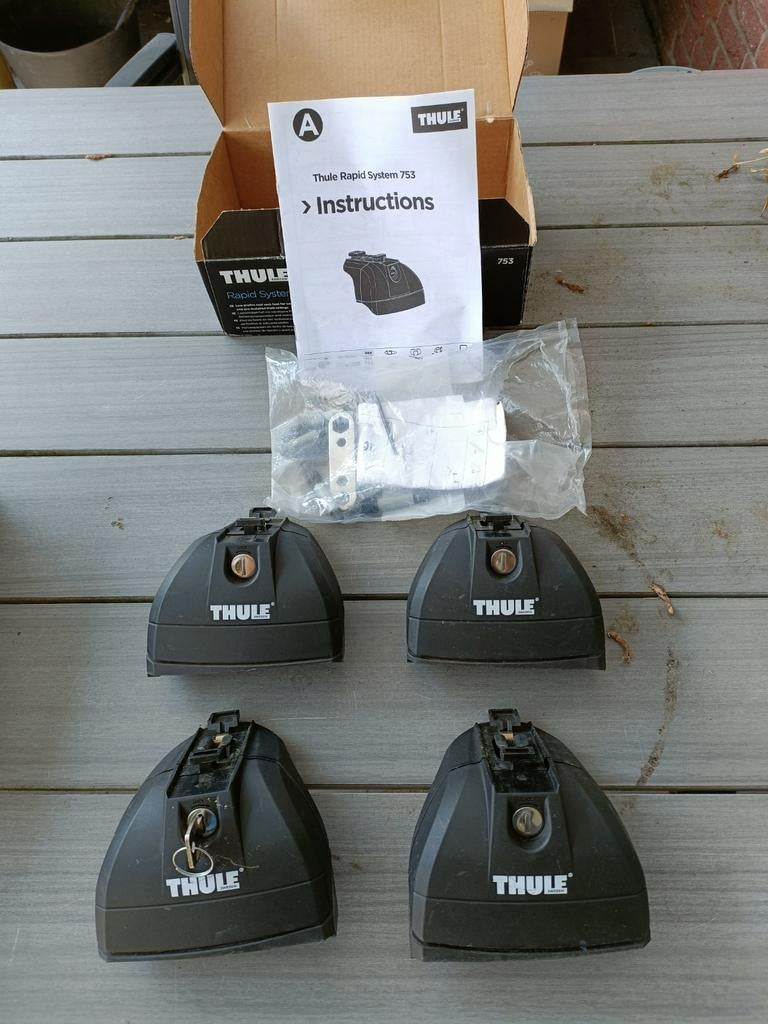 Thule voet Mazda CX 5, Auto diversen, Dakdragers, Ophalen, Zo goed als nieuw
