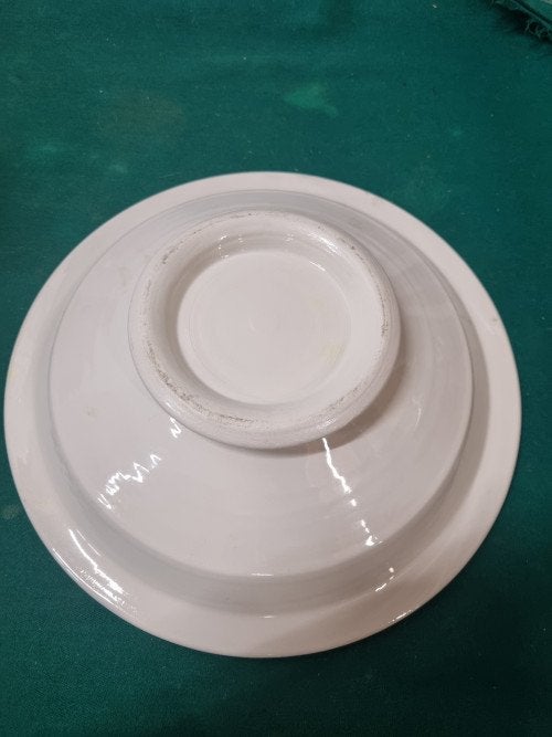schaal met vis afbeeldingen, Huis en Inrichting, Woonaccessoires | Schalen en Manden, Ophalen of Verzenden, 'T Olde Gre-j, Info@toldegrej.nl