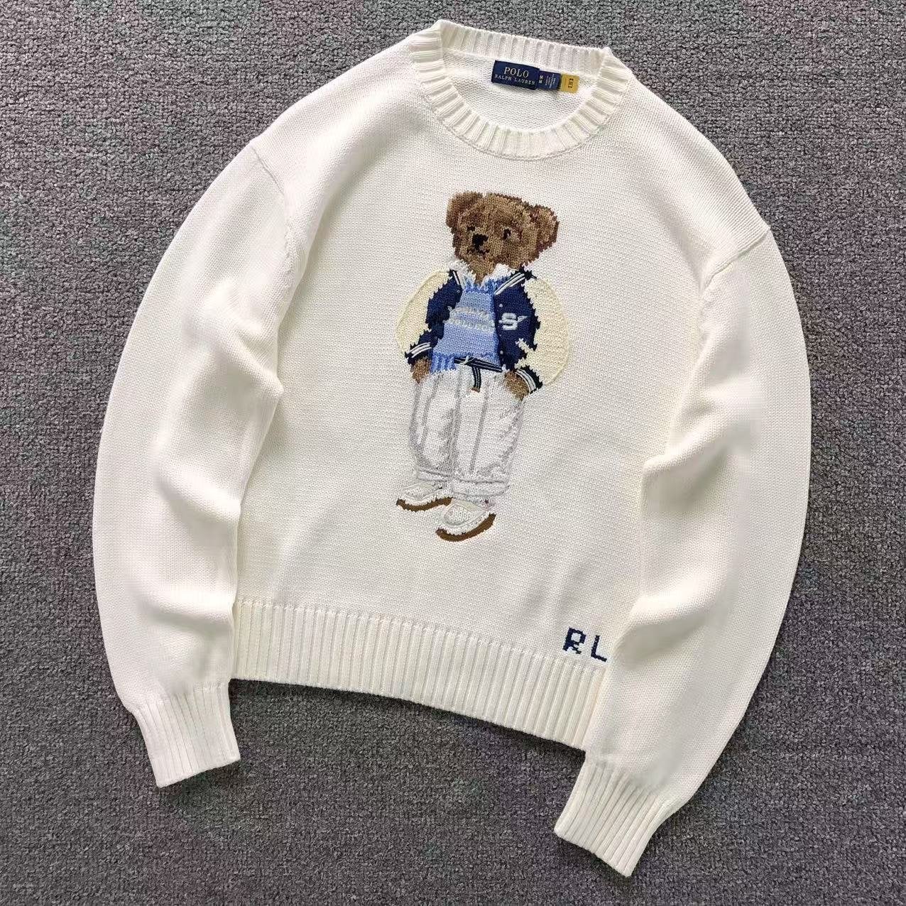 Polo Ralph Lauren Bear Trui - Nieuwstaat, Ophalen of Verzenden, Nieuw, Wit