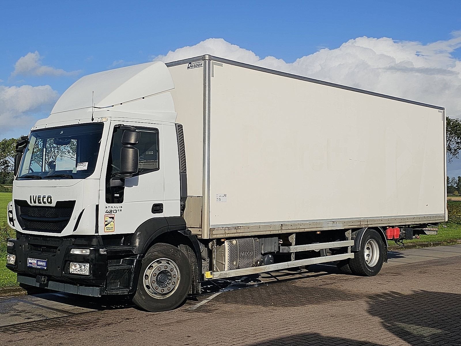 IVECO AD190S42 STRALIS, Auto's, Automaat, Euro 6, Iveco, Wit