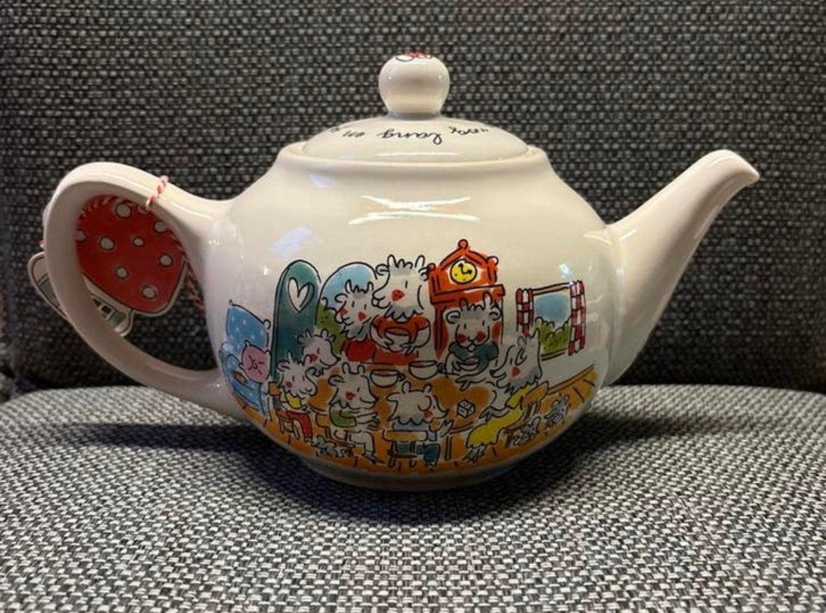 Blond Amsterdam Efteling theepot - Nieuw met prijskaartje, Ophalen of Verzenden, Nieuw, Blond Amsterdam, Theepot
