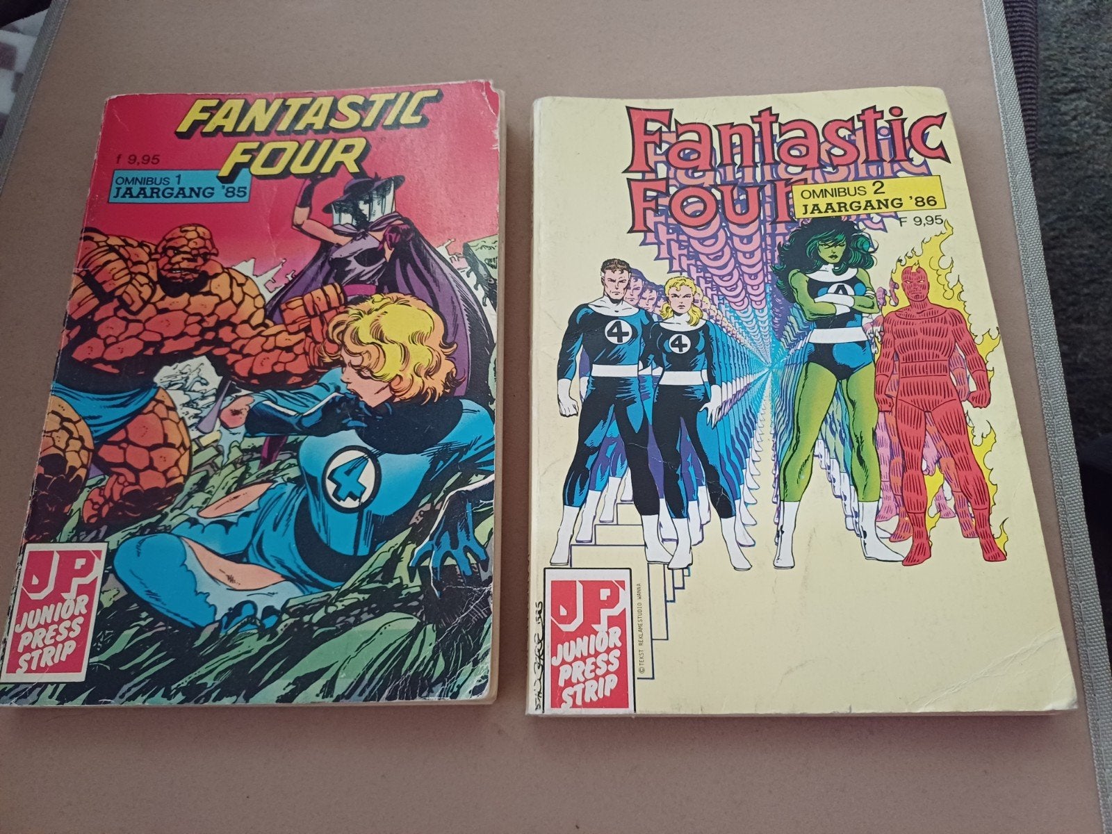 2x Marvel Fantastic Four Omnibus - Junior Press. Nederlands, Meerdere comics, Ophalen of Verzenden, Gelezen, Amerika