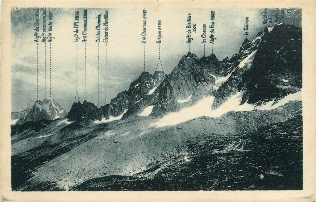 701-481-055 Chamonix, Verzenden, Voor 1920, Frankrijk