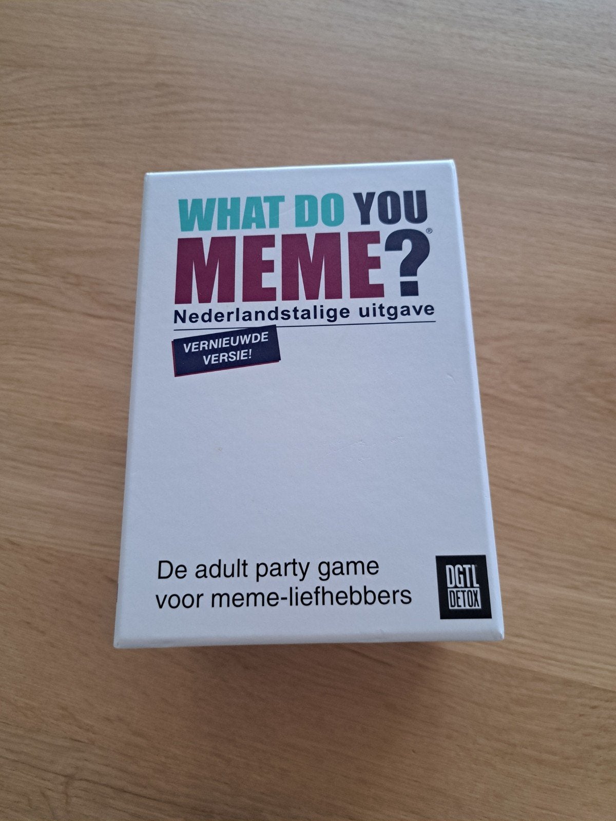 What do you meme? spel, Hobby en Vrije tijd, Gezelschapsspellen | Kaartspellen, Ophalen of Verzenden, Nieuw, Overige uitgevers