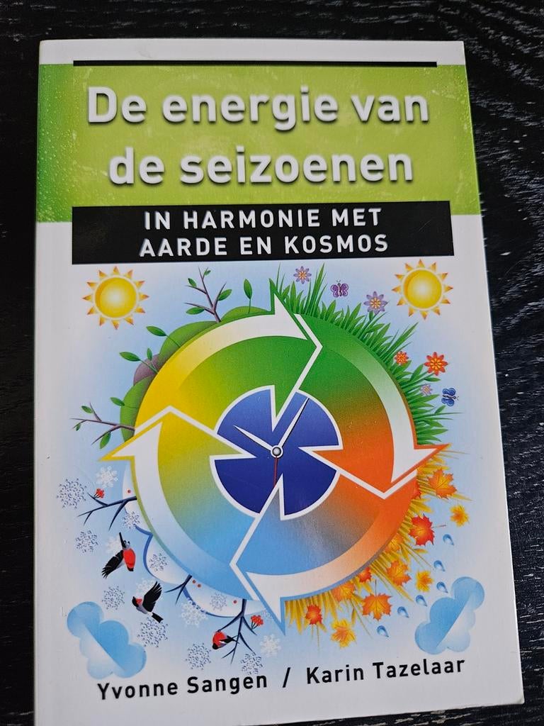 De Energie van de Seizoenen - Sangen, Spiritualiteit algemeen, Ophalen of Verzenden, Zo goed als nieuw, Yvonne Sangen, Karin Tazelaar