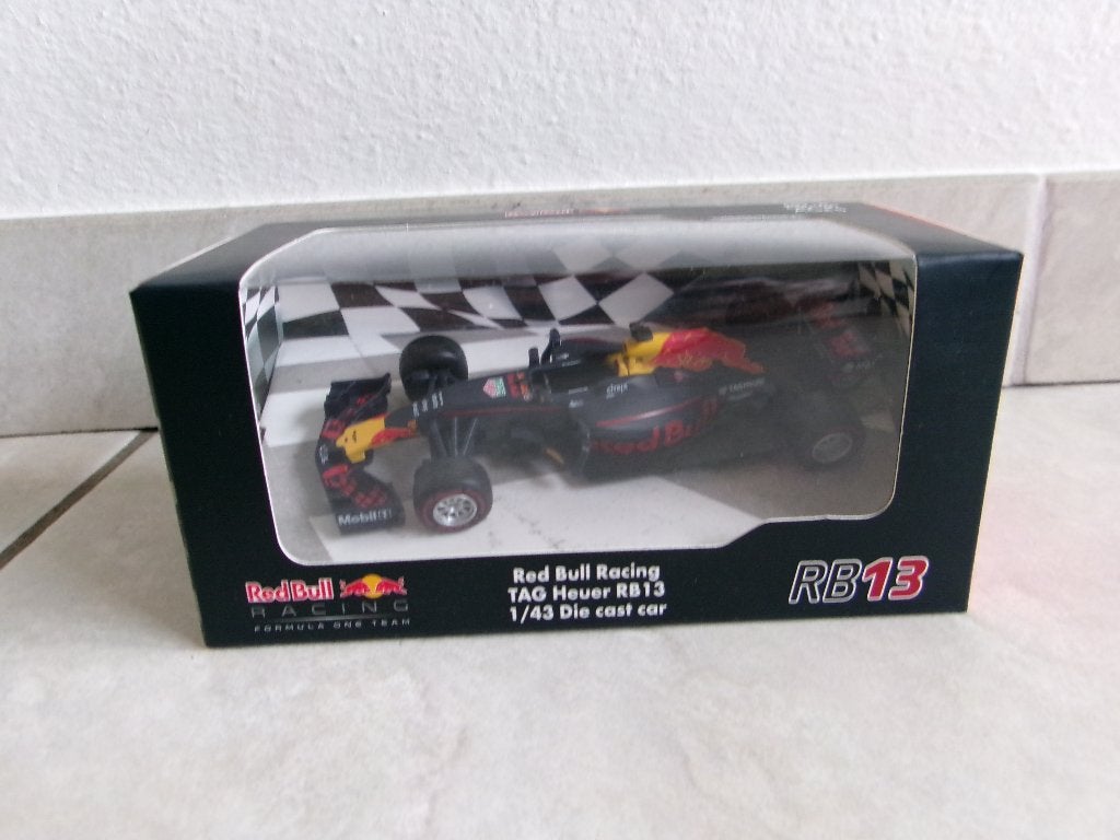 Max Verstappen RB13 1:43 Red Bull Racing auto, Ophalen of Verzenden, Nieuw, Auto, Overige merken