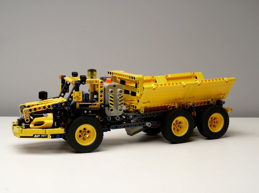 Lego Technic 8264 hauler met motor, Gebruikt, Lego, Ophalen of Verzenden, Complete set
