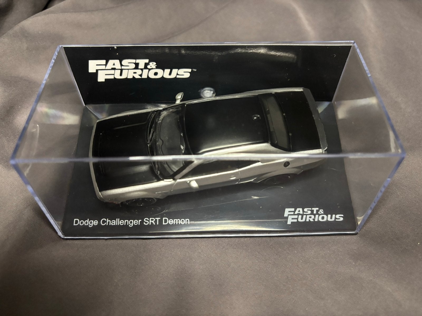 Fast & Furious Dodge Challenger SRT Demon 1:43 Altaya, Hobby en Vrije tijd, Ophalen of Verzenden, Zo goed als nieuw, Auto, Overige merken