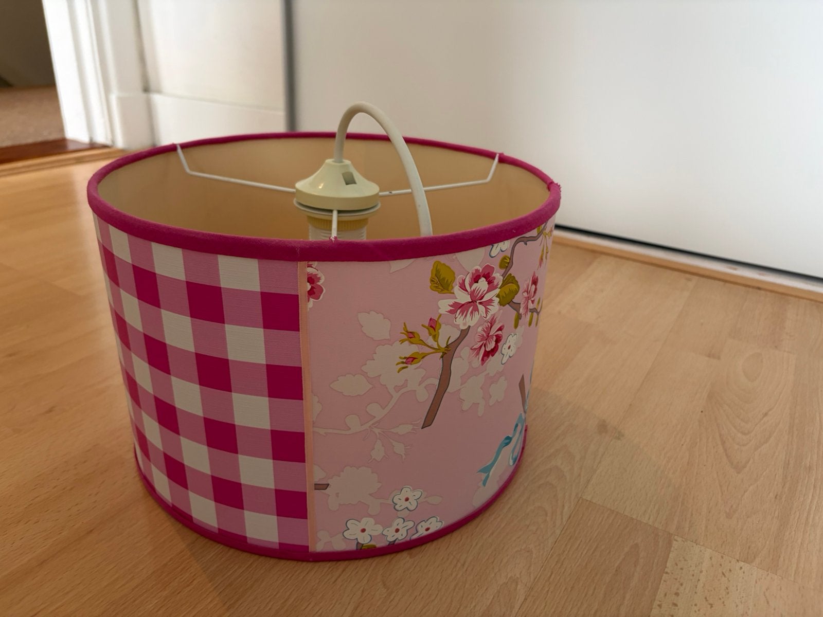 Lampenkap Pip Studio roze, 20 cm, Rond, Ophalen of Verzenden, Zo goed als nieuw