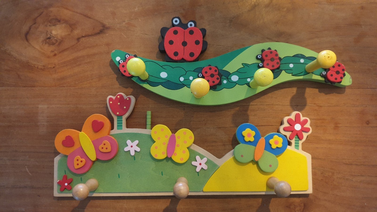 Houten kapstokjes voor kinderen, Ophalen, Gebruikt, Minder dan 100 cm, Kinderkapstok
