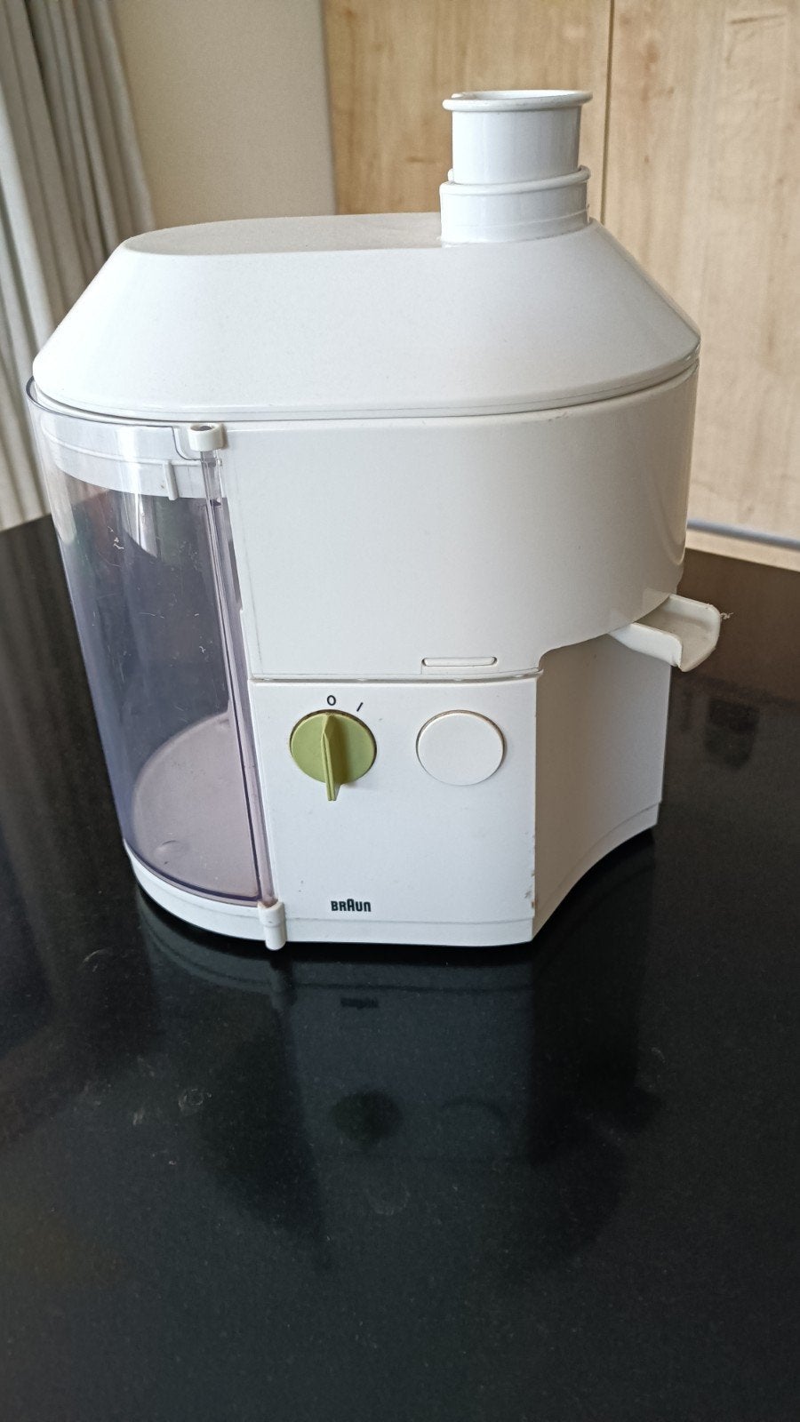 Braun sapcentrifuge - Maak eenvoudig vers sap, Ophalen of Verzenden, Gebruikt, Elektrisch, Sapcentrifuge