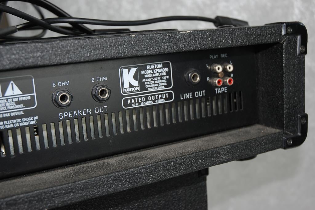 Kustom KPM4060 mixer 60 watt rms met KSC10 speaker, Muziek en Instrumenten, Ophalen, Gebruikt, ., Overige instrumenten