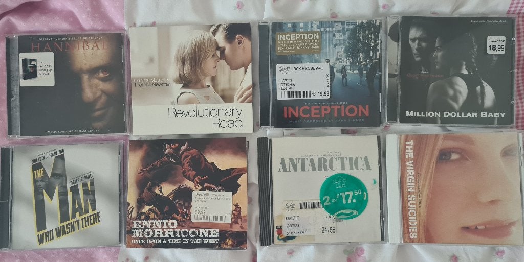 diverse soundtrack CD's, sommige schaars, Zimmer, Film en Theater, Ophalen of Verzenden, Zo goed als nieuw, Soundtrack