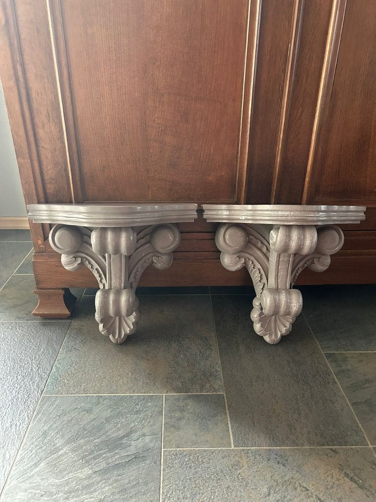 Elegante, degelijke, houten ornamenten van Hoffz interior, Ophalen, Gebruikt, 44 cm, Hout