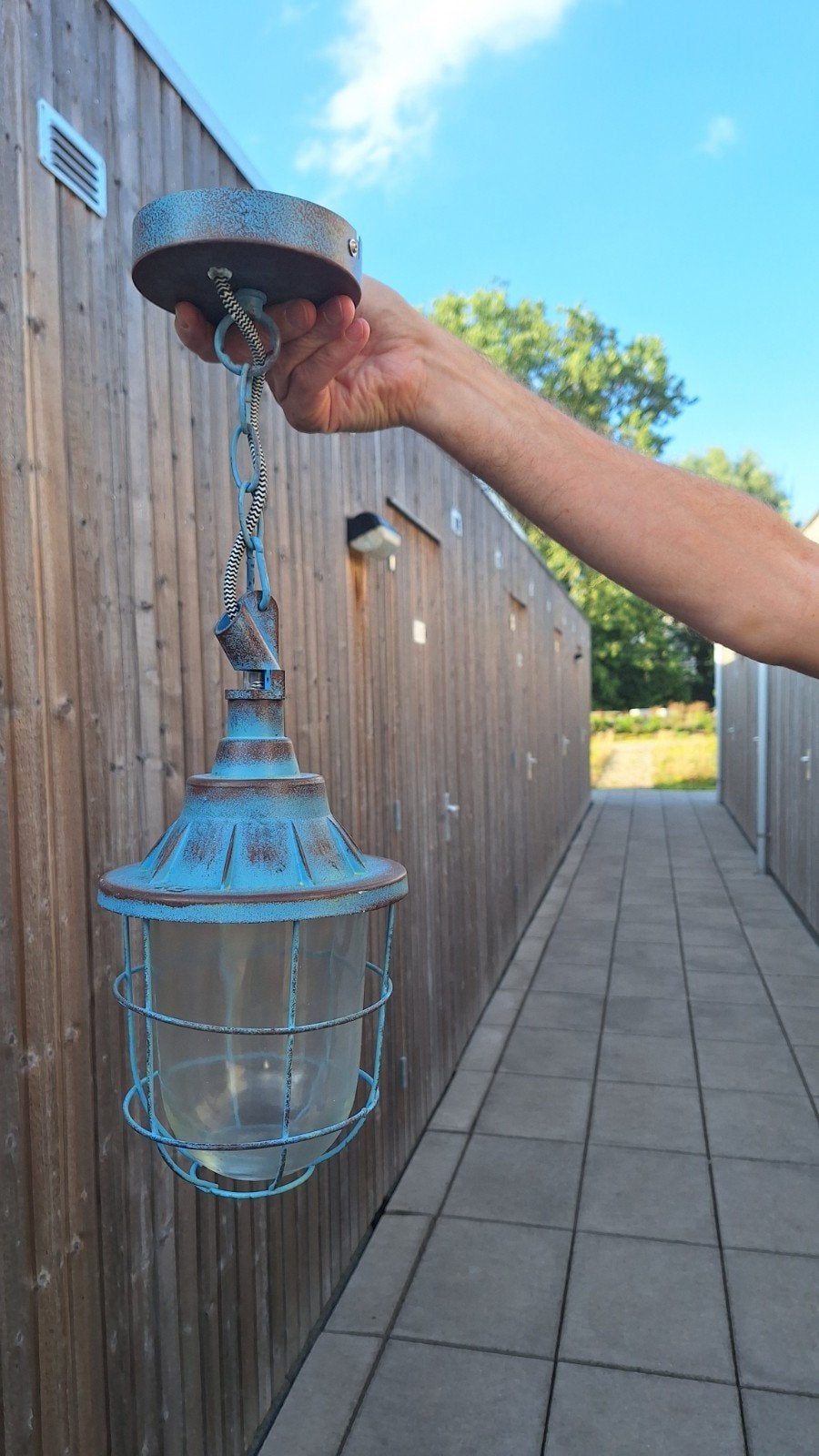 2 scheepslampen, Ophalen of Verzenden, Glas