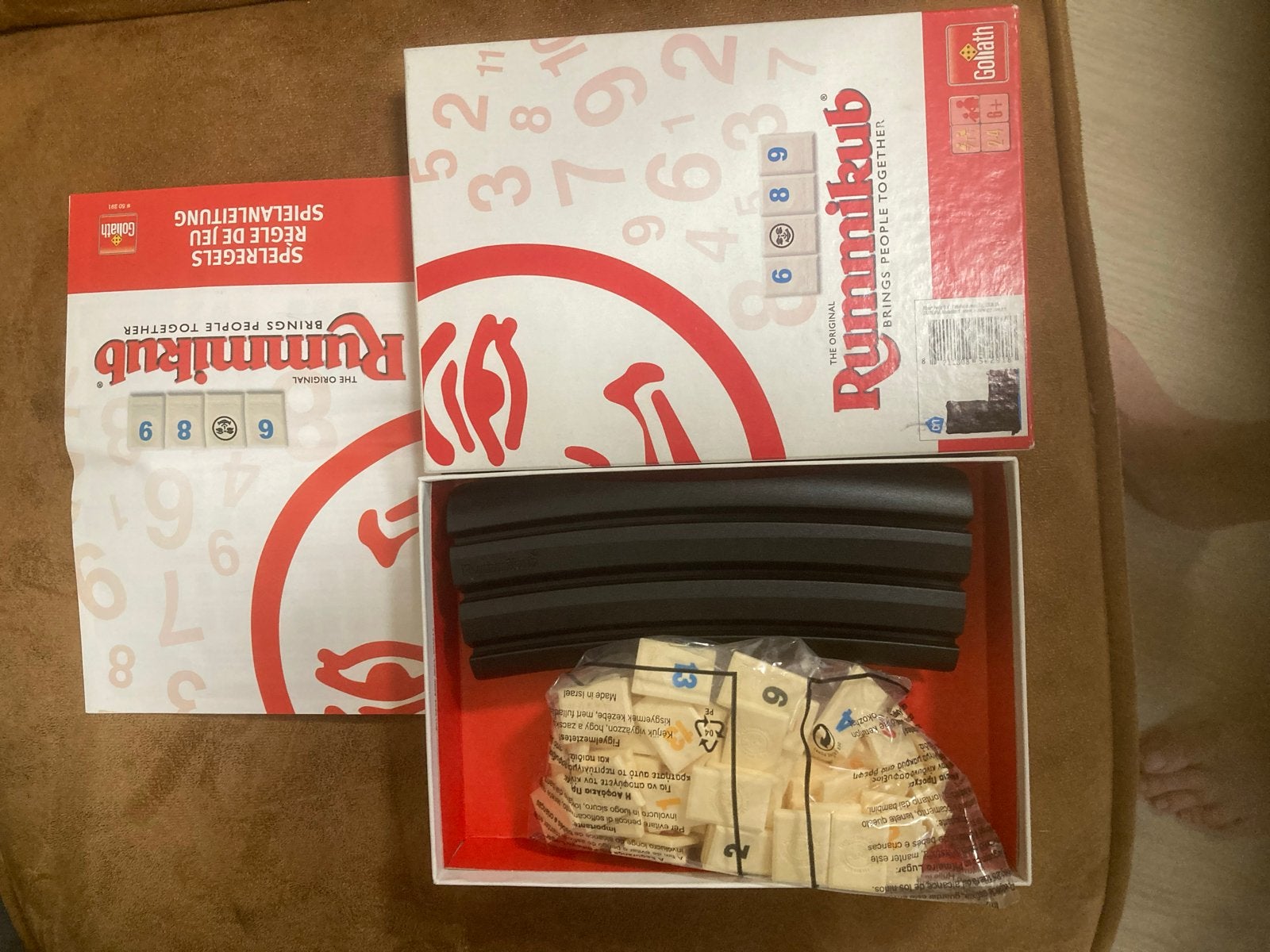 Nieuw Rummikub gezelschapsspel van Goliath, Drie of vier spelers, Ophalen of Verzenden, Nieuw