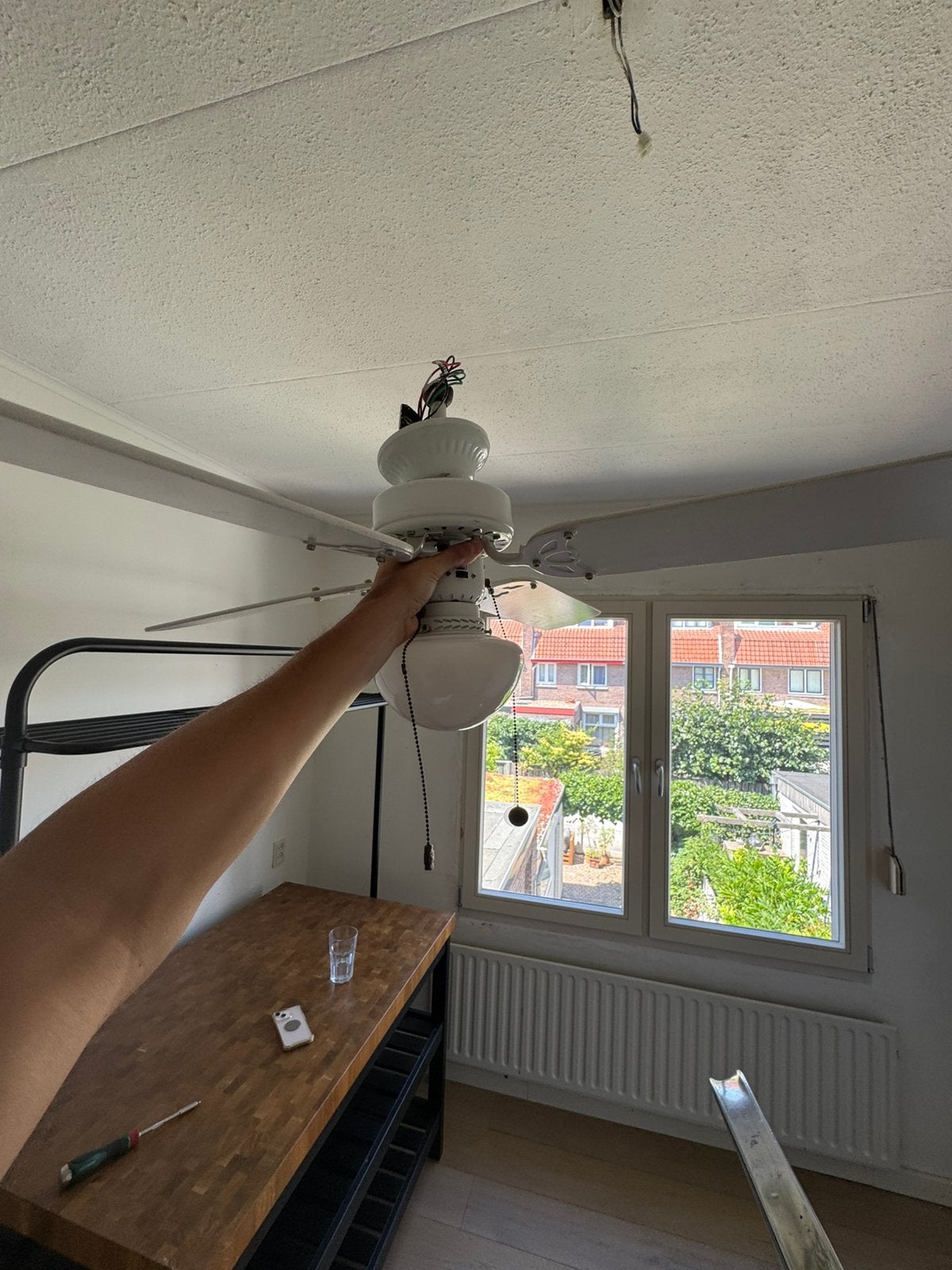 Plafond ventilator, Ophalen, Gebruikt