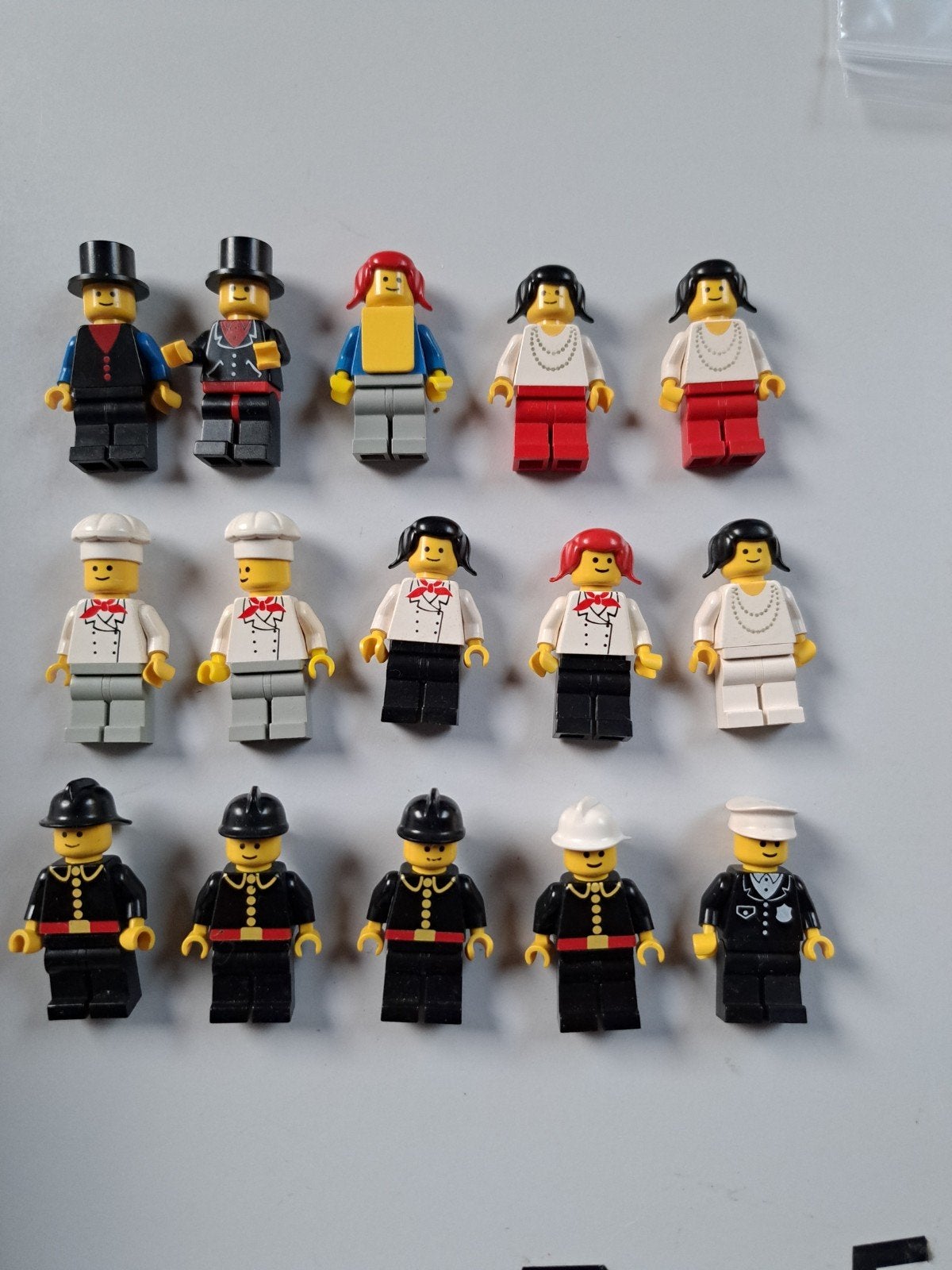 15 lego vintage minifiguurtjes, Ophalen of Verzenden