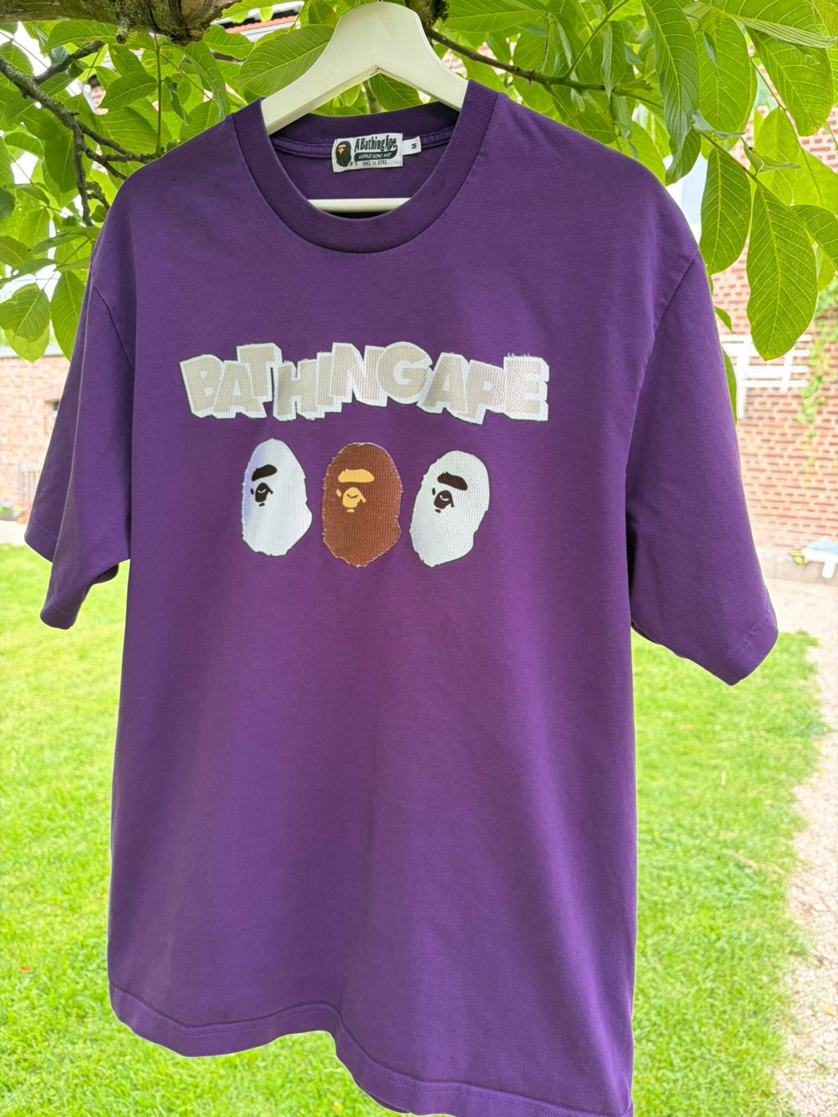 Bape t-shirt, Ophalen of Verzenden, Gedragen, Maat 48/50 (M), Overige kleuren