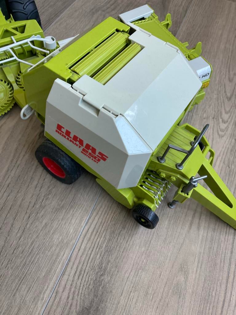 Bruder Claas dorsmachine met opzetstukken, Kinderen en Baby's, Speelgoed | Speelgoedvoertuigen, Gebruikt, Ophalen of Verzenden
