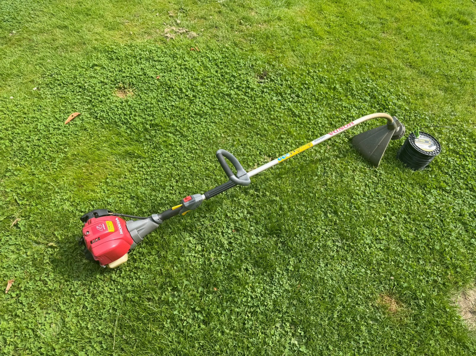 Honda bosmaaier trimmer 4 takt, Ophalen, Zo goed als nieuw, Benzine