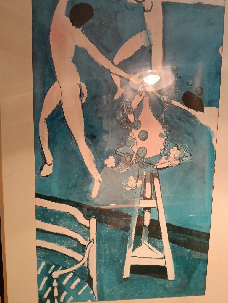 1912 FACS Matisse " Nasturtiums and the dance 1" ingelijst, Ophalen, Achter glas