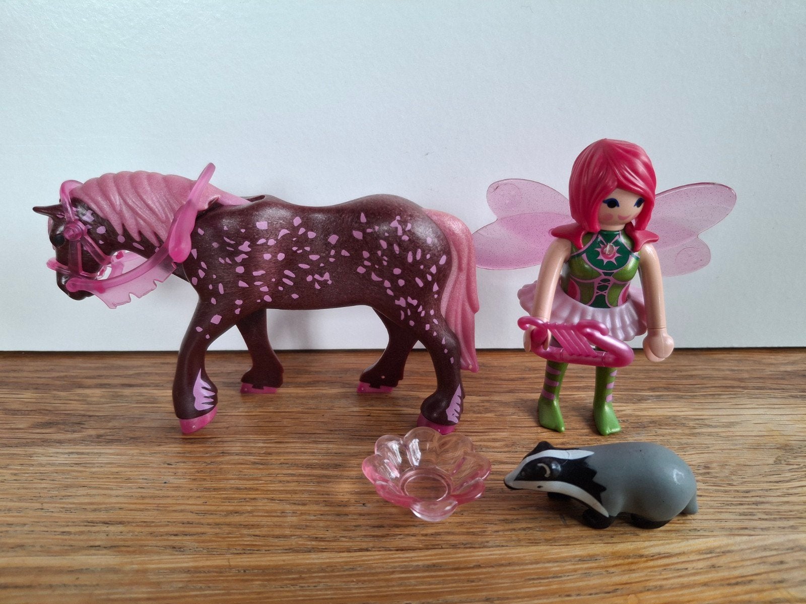 Playmobil 5449: Fee met Eenhoorn en Das - Compleet, Ophalen of Verzenden, Zo goed als nieuw