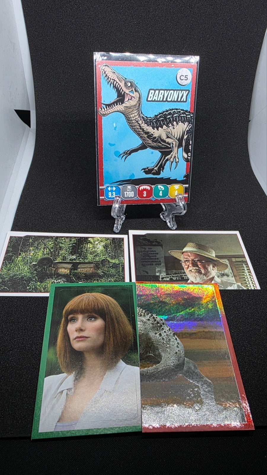 Jurassic World Kaarten en Stickers - Panini Collectie, Ophalen of Verzenden, Gebruikt, Overige typen