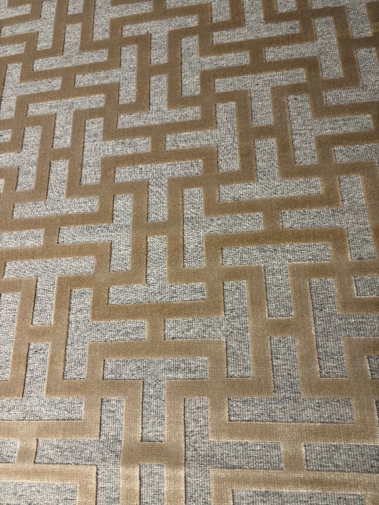 Vloerkleed Chiara musterd XL 200 x 290cm van €398- voor €225, Kortpolig Design striping, Brinker Carpets, Ophalen of Verzenden