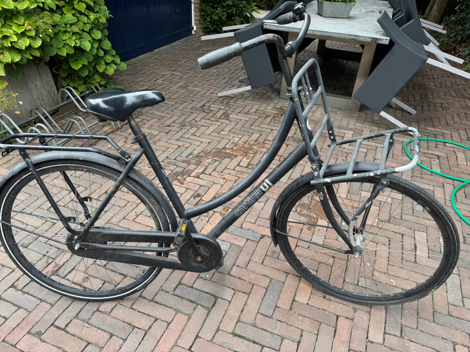 Cortina U1 dames transportfiets, Ophalen, Gebruikt, Terugtraprem